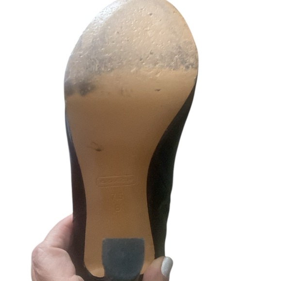 Coach Casey safari leather booties - Picture 5 of 9